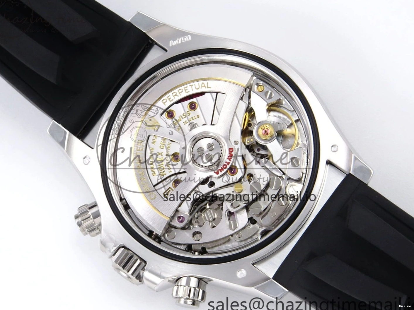 MiroTime 0212 Daytona 126519 LN APSF 1:1 Best Edition Black Dial on Oysterflex Strap SH4131（Gain Weight） StreetReady 1029